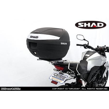 ホンダ（HONDA） WirusWin CB250R(8BK-MC52) SHAD製リアボックス付き 