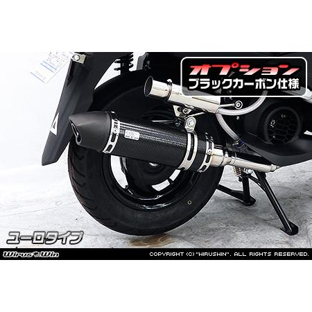 WirusWin アクシスZ(8BJ-SEJ6J) ロイヤルマフラー ブラックカーボン