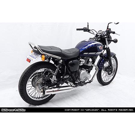【バイクアクセサリーパーツ】メーターバイザーセット(クリア)＋取り付けキット　KAWASAKI  W230、MEGURO S1 (BJ230A) ENDURANCE（エンデュランス） W230 BJ230A メーターバイザーセット
