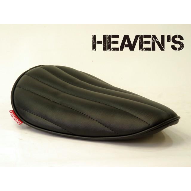 HEAVEN'S ソロ居敷き（ロングノーズ・バックサイドアップ）バーチカル 黒いこと/ヘブンズ 汎用 マーキュリーソロシート 自動二輪車用サドル居敷き 車、バイク、自転車-バイク-外装パーツ