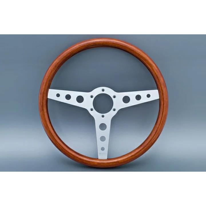 MOMO ウッドステアリング メッキタイプ パーソナル MONZA ステアリング