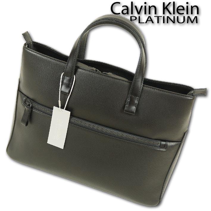 カルバンクラインプラティナム Calvin Klein Platinum ブリス 牛革 レザートートバッグ メンズ ブラック 黒 定価58 000円 税 ck セレクトスペースカラーズ 通販 Yahoo ショッピング