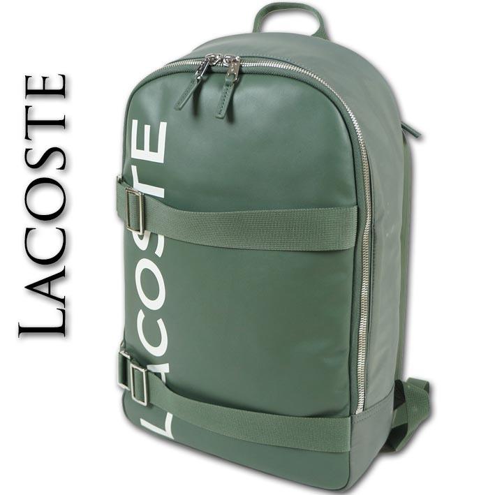 ラコステ Lacoste スクウェアデイパック リュック メンズ セージグリーン サンプル品 展示品 セレクトスペースカラーズ 通販 Yahoo ショッピング
