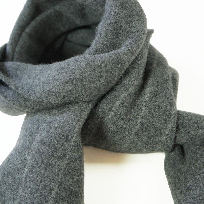 本物保証 リバーシブル カシミヤ100 23区homme ２３区オム に プレゼント マフラー 等ブランド品 ２３区 マフラー 無料ラッピング可 カシミア グレー メンズ 財布 帽子 ファッション小物