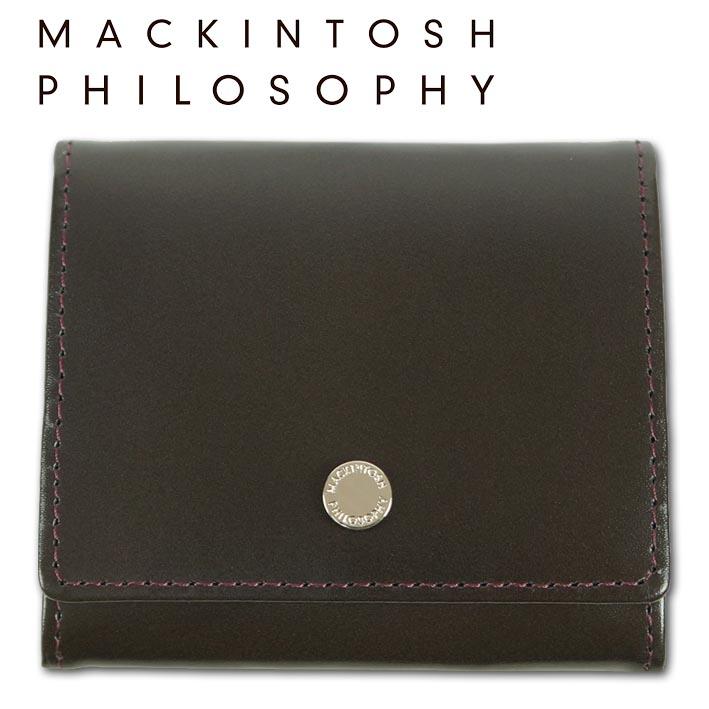 マッキントッシュフィロソフィー MACKINTOSH PHILOSOPHY 牛革 レザー コインケース メンズ ダークブラウン 箱なし｜ssc｜04