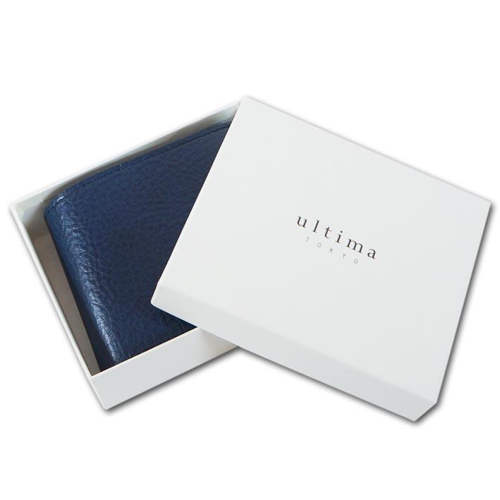 ultima TOKYO（ウルティマトーキョー） 牛革 二つ折り財布 メンズ
