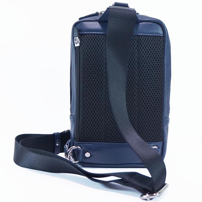 イズイット IS/IT 牛革 レザー ボディバッグ シュルビ ダークブルー 定価23,100円 ワンショルダーバッグ 本革 撥水 軽量 コンパクト | IS/IT | 04