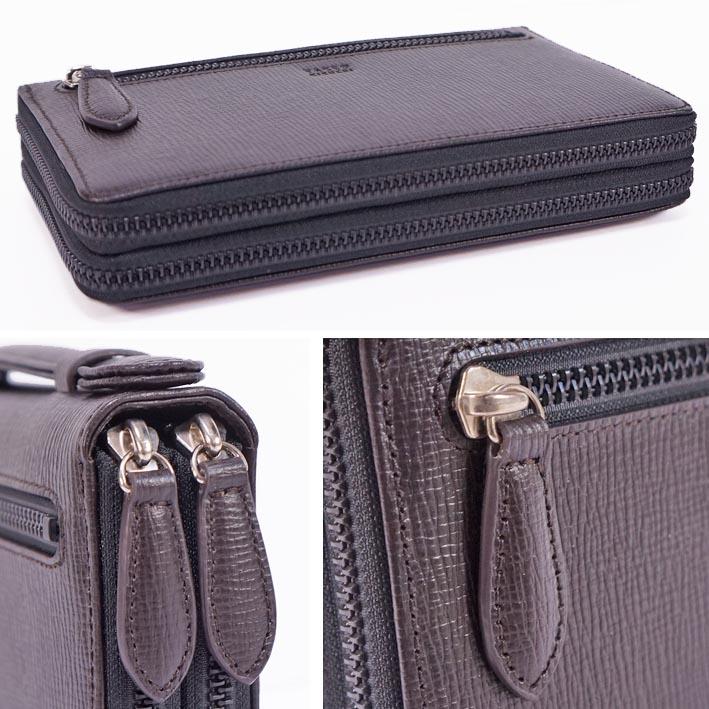 新品】タケオキクチ スマートセルバッグ チョコ 【公式通販】