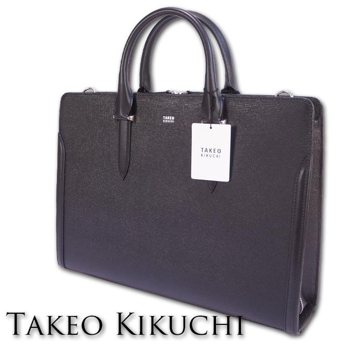 新品】TAKEO KIKUCHI レザービジネスバッグ A4