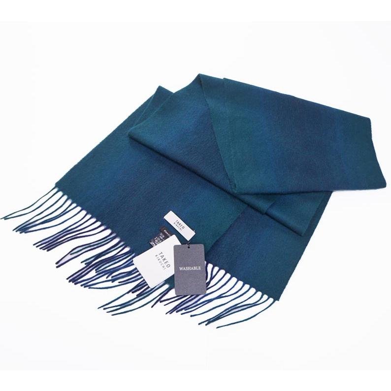 TAKEO KIKUCHI（タケオキクチ） グラデーション カシミヤ100