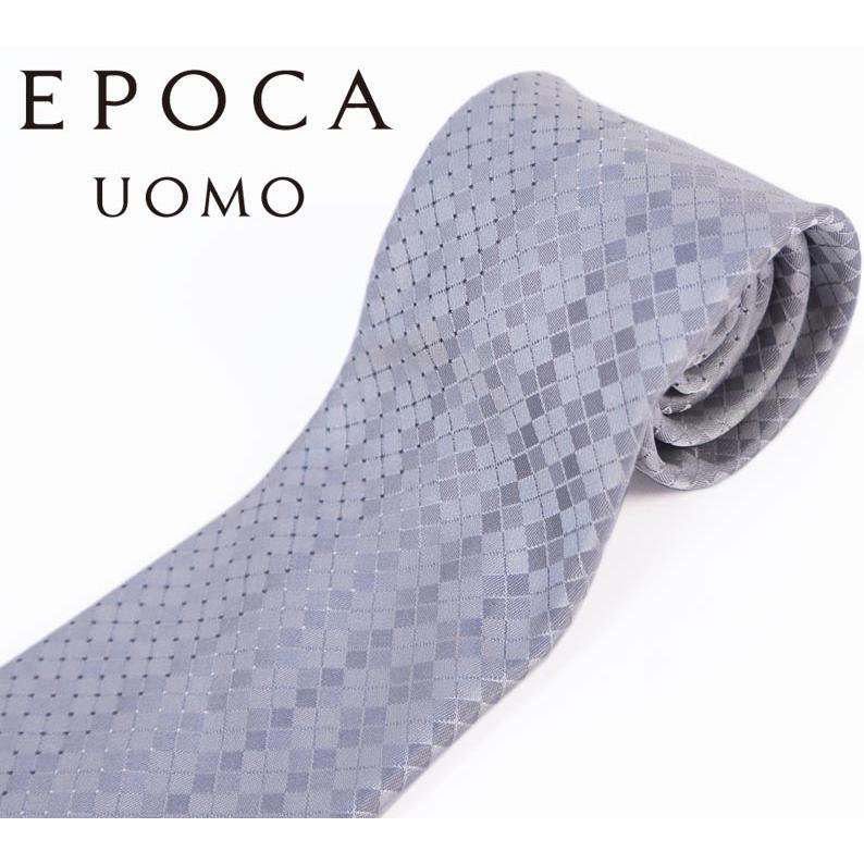 EPOCA UOMO（エポカ ウォモ） シルク グラデーション キューブ柄