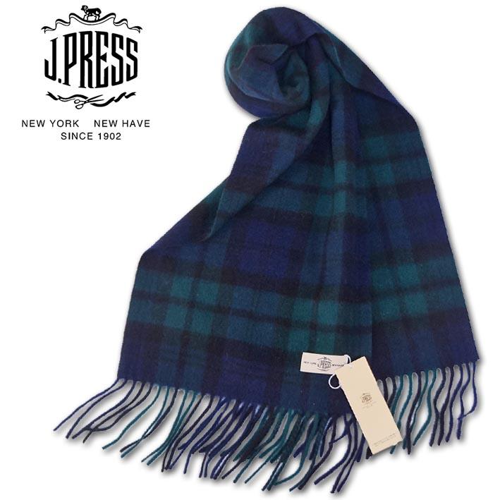 J.PRESS（J.プレス） ジェイプレス J.PRESS MEN チェック柄 カシミヤ混
