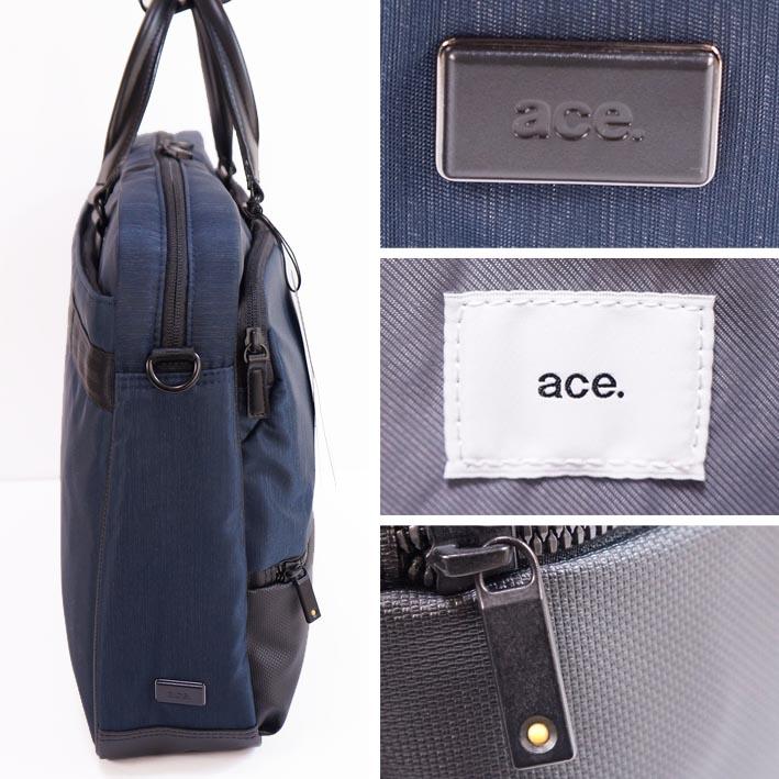 ace. GENE LABEL エースジーン 2WAY ブリーフケース コンビライト B4 