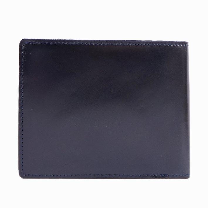 Mikado ミカド 水染め コードバン 二つ折り財布 ブラウン系 メンズ 馬  