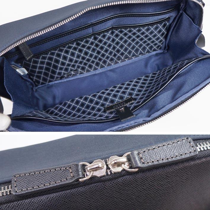 TAKEO KIKUCHI（タケオキクチ） 牛革使い ショルダーバッグ A4