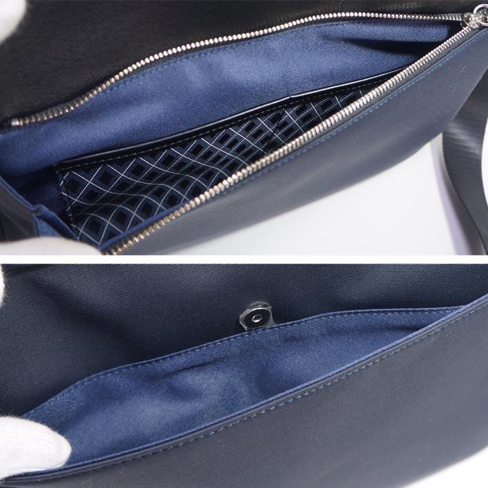 TAKEO KIKUCHI（タケオキクチ） 牛革使い ショルダーバッグ A4