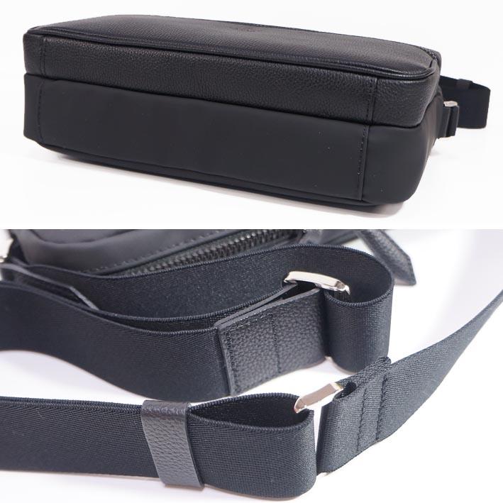 新品 LANVIN COLLECTION エクラ 国産牛革 ショルダーバッグ Ⓗ LANVIN COLLECTION ランバンコレクション 牛革使い ショルダーバッグ