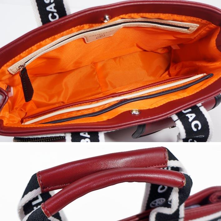 CASTELBAJAC（カステルバジャック） ドライビングトート ドミネ レッド