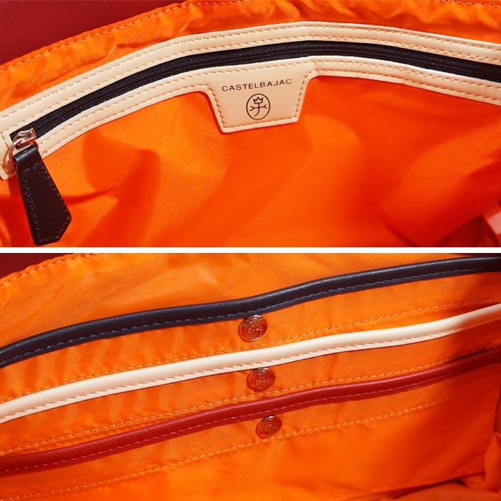 CASTELBAJAC（カステルバジャック） ドライビングトート ドミネ レッド