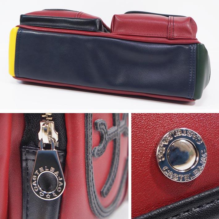 CASTELBAJAC（カステルバジャック） ドライビングトート ドミネ レッド