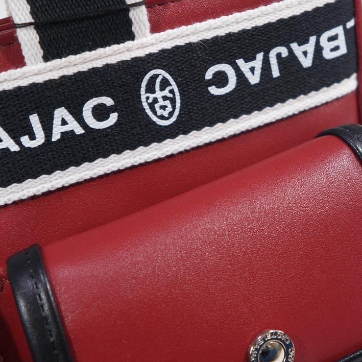 CASTELBAJACのドミネ ドライビングトートバッグ（レッド、合皮） CASTELBAJACのドミネ ドライビングトートバッグ（レッド、合皮）