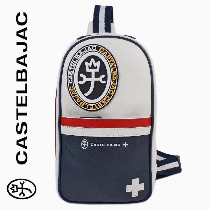 CASTELBAJAC カステルバジャック ボディバッグ ミック ホワイト