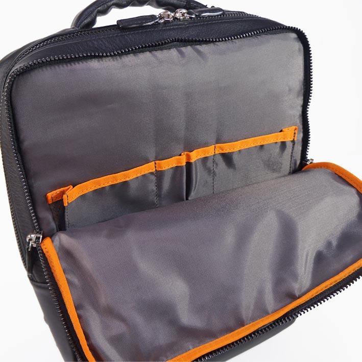 IS/IT（イズイット） 牛革 レザー リュック シュルビ ブラック 黒 定価