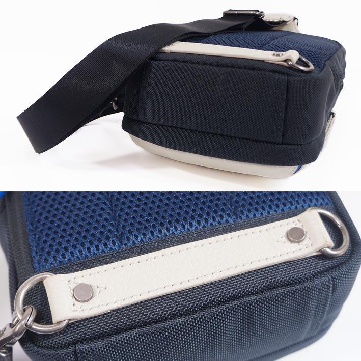 LANVIN en Bleu ランバンオンブルー ボディバッグ ホライゾン メンズ