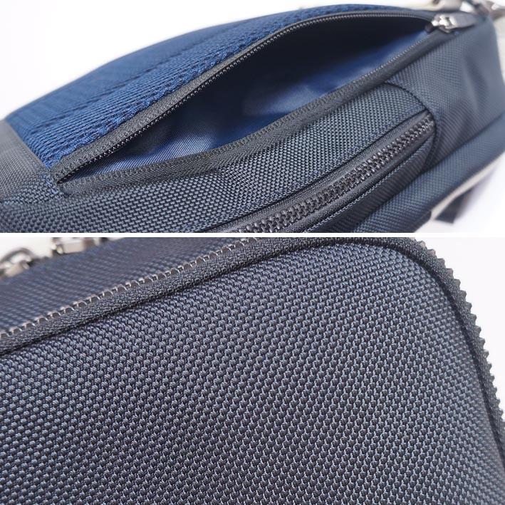 LANVIN en Bleu ランバンオンブルー ボディバッグ ホライゾン メンズ