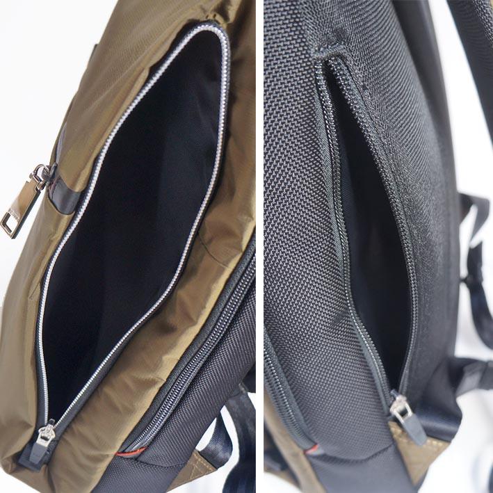 イズイット IS/IT ビジネスリュック リップス カーキ系 定価18,700円 軽量 ナイロン 防水 撥水 A4 通勤 シンプル ビジカジ | IS/IT | 07