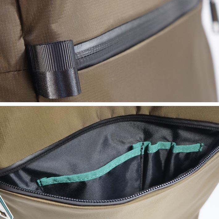 イズイット IS/IT ビジネスリュック リップス カーキ系 定価18,700円 軽量 ナイロン 防水 撥水 A4 通勤 シンプル ビジカジ | IS/IT | 08