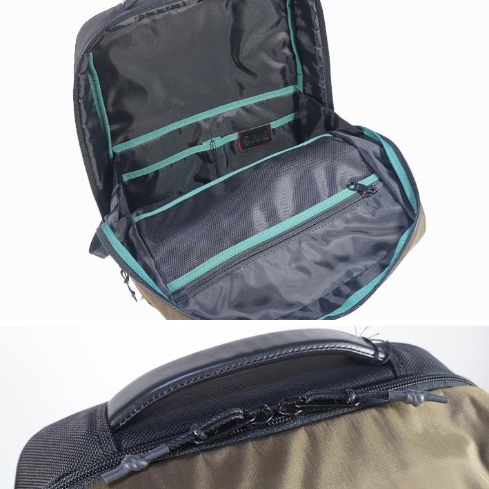 イズイット IS/IT ビジネスリュック リップス カーキ系 定価20,900円 軽量 ナイロン 防水 撥水 B4 通勤 シンプル ビジカジ | IS/IT | 02