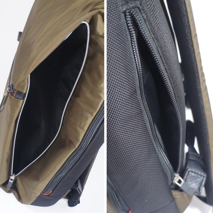 イズイット IS/IT ビジネスリュック リップス カーキ系 定価20,900円 軽量 ナイロン 防水 撥水 B4 通勤 シンプル ビジカジ | IS/IT | 07
