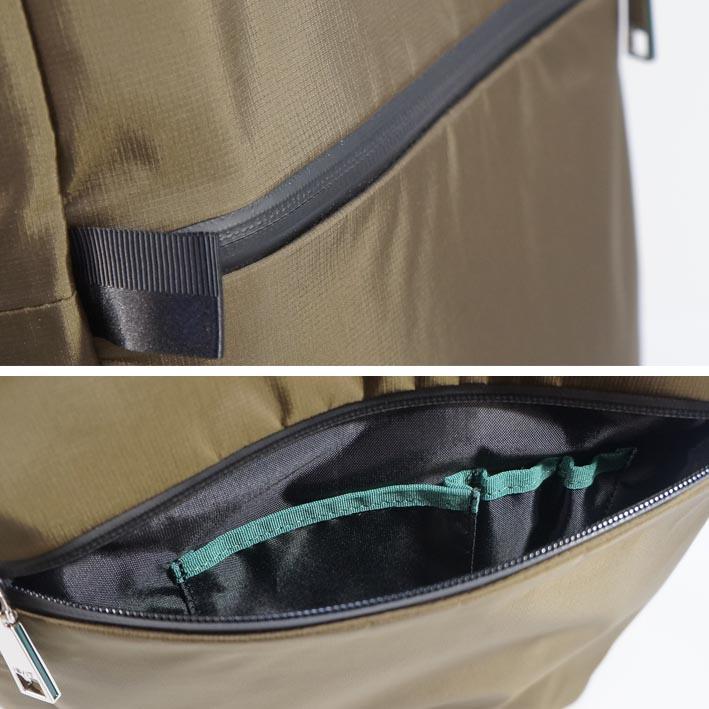 イズイット IS/IT ビジネスリュック リップス カーキ系 定価20,900円 軽量 ナイロン 防水 撥水 B4 通勤 シンプル ビジカジ | IS/IT | 08