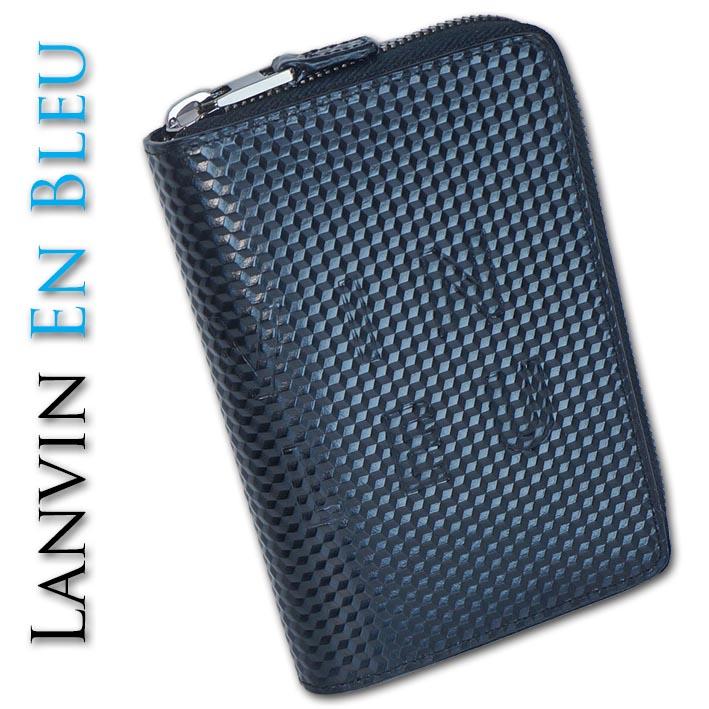 ランバンオンブルー（LANVIN en Bleu） 二つ折り長財布 ブラック 楽天市場】ランバン 財布 二つ折り メンズ ブランド 本革 二