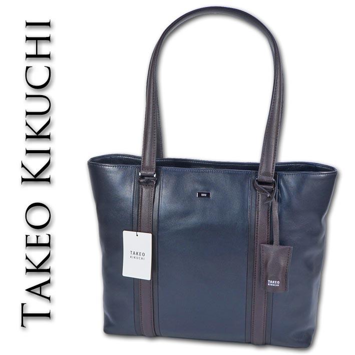 TAKEO KIKUCHI（タケオキクチ） オールレザー トートバッグ メンズ
