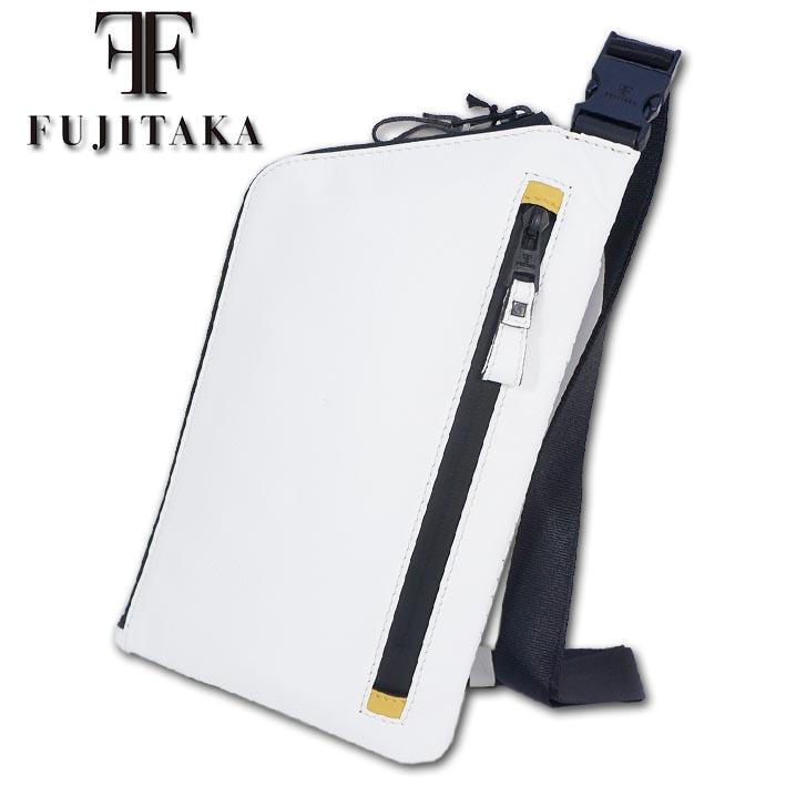 FUJITAKA フジタカ FT by FUJITAKA レザー ショルダーバッグ メンズ 