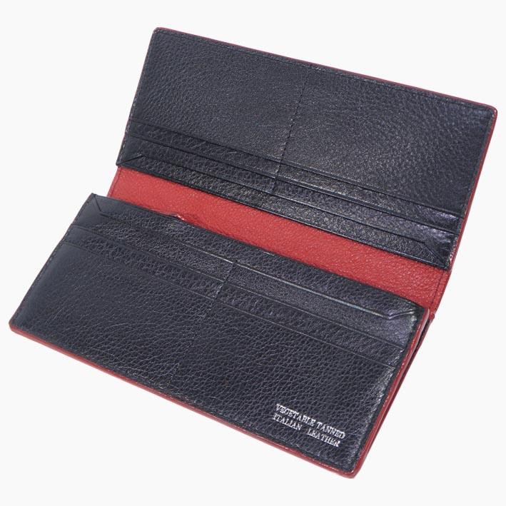 展示品 タケオキクチ THE SHOP TK 牛革 長財布 ヴィーノ メンズ ブラック 黒 本革 レザー イタリアンレザー | THE SHOP TK | 01