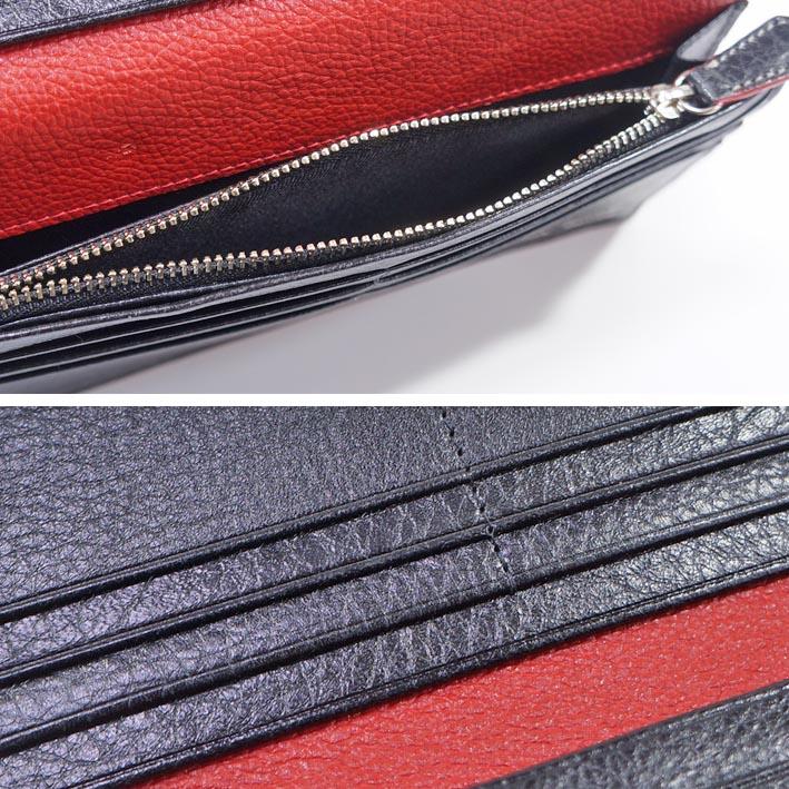 展示品 タケオキクチ THE SHOP TK 牛革 長財布 ヴィーノ メンズ ブラック 黒 本革 レザー イタリアンレザー | THE SHOP TK | 03