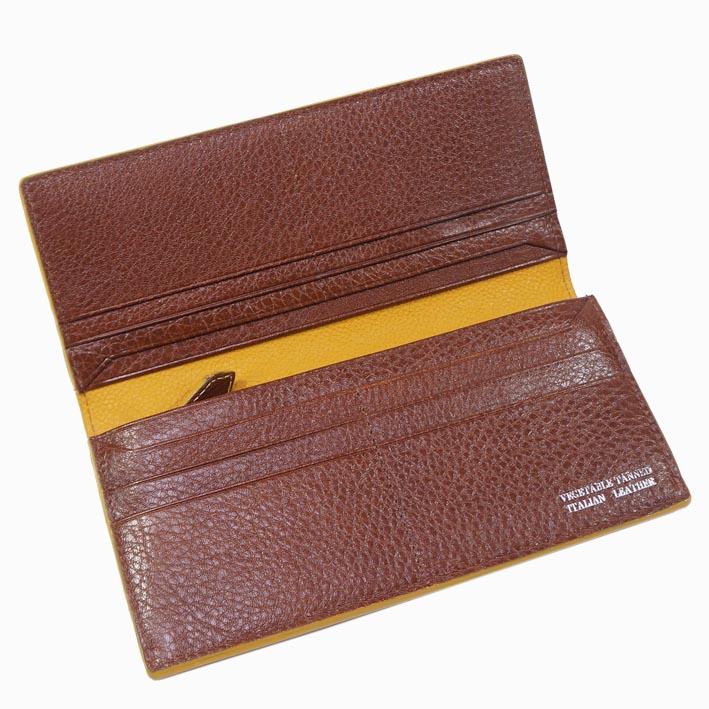 展示品 タケオキクチ THE SHOP TK 牛革 長財布 ヴィーノ メンズ ブラウン 茶 本革 レザー イタリアンレザー | THE SHOP TK | 01