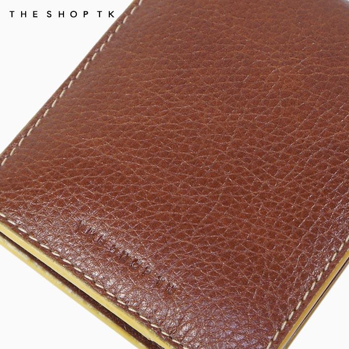 展示品 タケオキクチ THE SHOP TK 牛革 二つ折り財布 ヴィーノ メンズ ブラウン 茶 本革 レザー イタリアンレザー | THE SHOP TK | 04