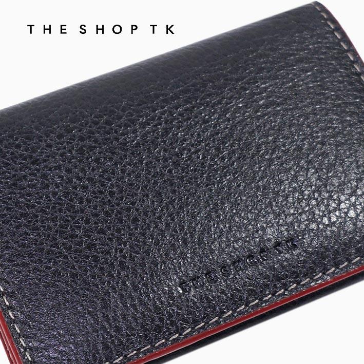 展示品 タケオキクチ THE SHOP TK 牛革 名刺入れ ヴィーノ メンズ ブラック 黒 本革 レザー イタリアンレザー カードケース | THE SHOP TK | 03