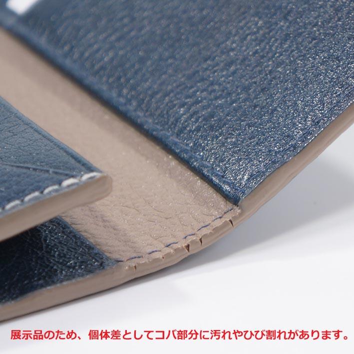 展示品 タケオキクチ THE SHOP TK 牛革 名刺入れ ヴィーノ メンズ ネイビー 紺 本革 レザー イタリアンレザー カードケース | THE SHOP TK | 06