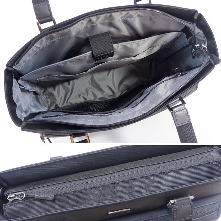 タケオキクチ TAKEO KIKUCHI 撥水加工 トートバッグ メンズ A4 ブラック 黒 ビジカジ 13インチPC収納 軽量 出張 セットアップ機能あり | TAKEO KIKUCHI | 02