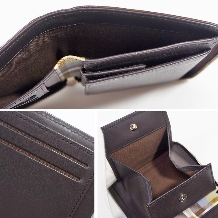 展示品 マッキントッシュロンドン PEEK ピーク 牛革 二つ折り財布 MACKINTOSH LONDON メンズ ブラウン L字ファスナー レザー 箱なし | MACKINTOSH LONDON | 02