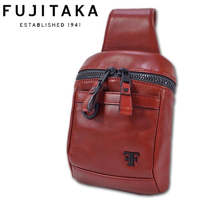 FUJITAKA レザーベルトポーチ (ホーク) No.615904 赤 FUJITAKA フジタカ レザー ベルトポーチ ホーク 615904 FUJITAKA 日本