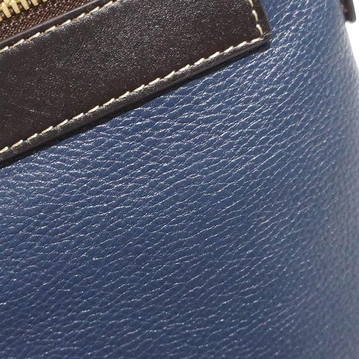タケオキクチ レザー ショルダーバッグ マンチェスター B5 705162 TAKEO KIKUCHI ネイビー 紺 メンズ 定価29,700円 撥水 牛革 プレゼント ギフト 新品 未使用 | TAKEO KIKUCHI | 11