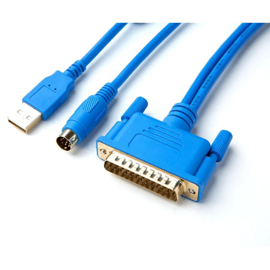 送料無料】三菱 FX/Aシリーズ 用 シーケンサ RS422 USB変換ケーブル