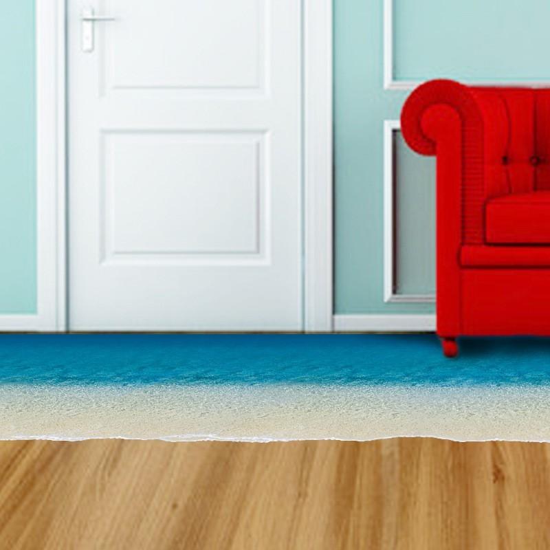 新作続 フロアステッカー ビーチ 海 砂浜 夏 波 リメイクシート ウォールステッカー シール 壁紙 おしゃれ 賃貸 Diy 剥がせる 人気 模様替え カフェ Cisama Sc Gov Br