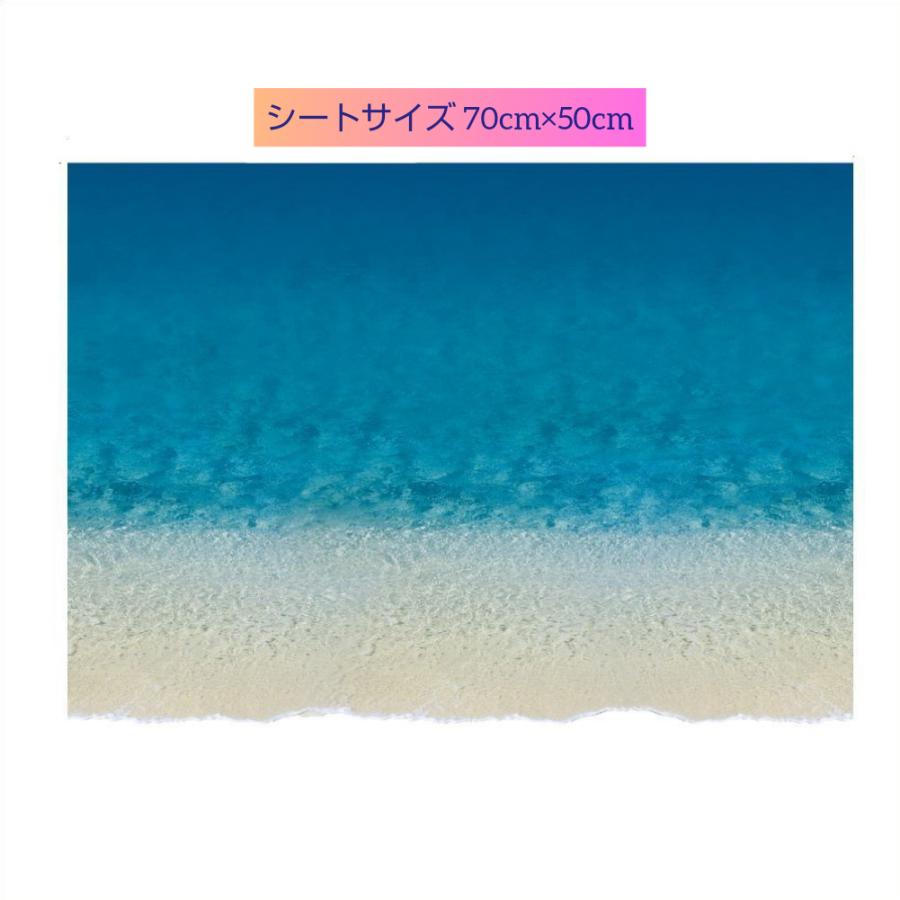 熱販売 フロアステッカー ビーチ 海 砂浜 夏 波 リメイクシート ウォールステッカー シール 壁紙 おしゃれ 賃貸 Diy 剥がせる 人気 模様替え カフェ Cisama Sc Gov Br